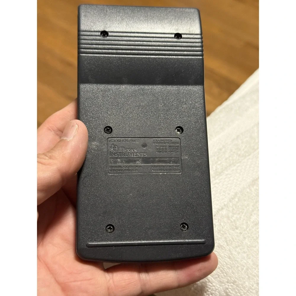 Texas Instruments TI-30X Solar Calculator With Cover And Manual. Needs Battery